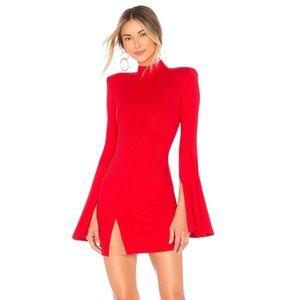 × REVOLVE Mr. Gibson Mini Dress in Red
- Michael Costello